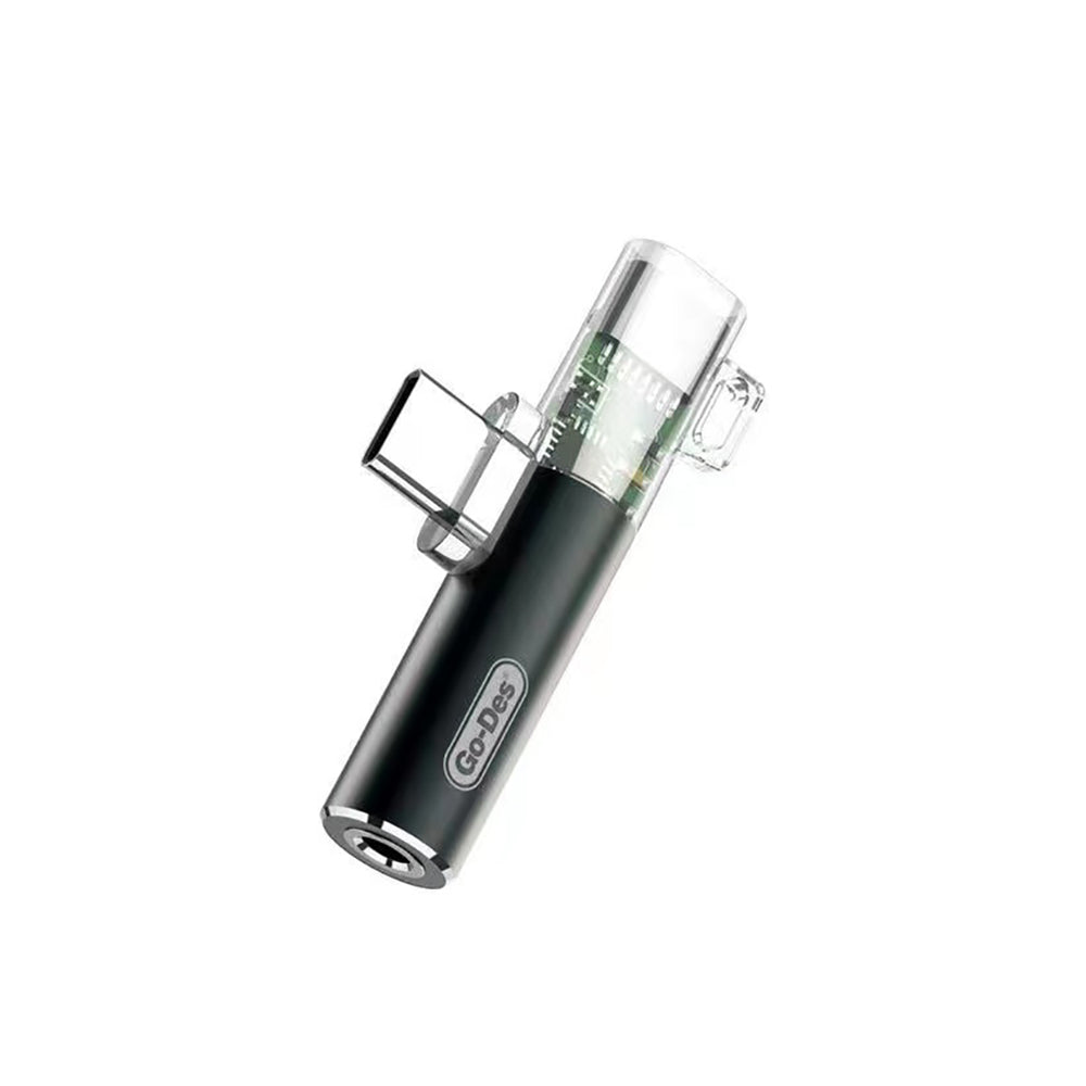 Go Des GD-CT058 3.5mm Kulaklık ve Type-C Şarj Dönüştürücü - 1 Go Des GD-CT058 3.5mm Kulaklık ve Type-C Şarj Dönüştürücü - 1